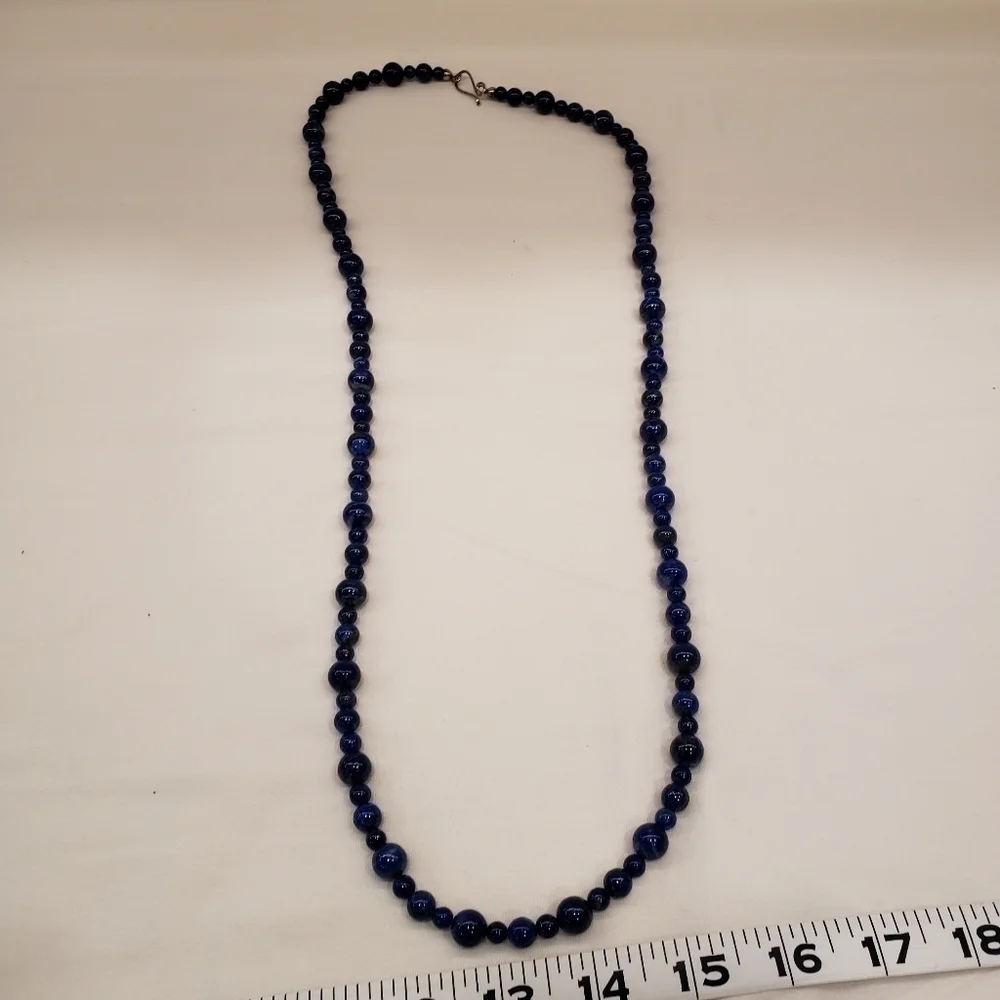 𝅺jay King 36" Blue Lapis Necklace - Picture 7 of 11